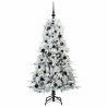 Árbol de Navidad artificial con ramas articuladas Verde 150 cm 3
