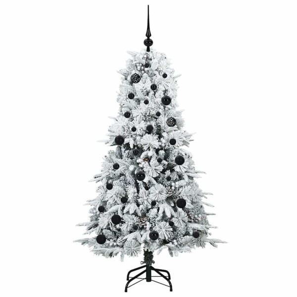 Árbol de Navidad artificial con ramas articuladas Verde 150 cm M 4