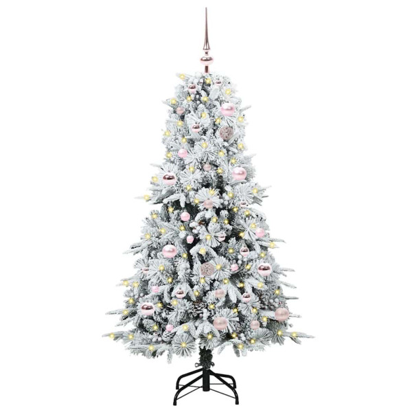 Árbol de Navidad artificial con ramas articuladas Verde 150 cm M 2