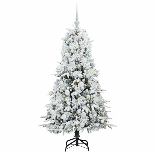 Árbol de Navidad artificial con ramas articuladas Verde 150 cm M 3