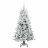 Árbol de Navidad artificial con ramas articuladas Verde 150 cm 3