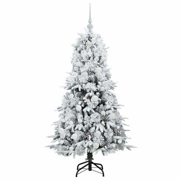 Árbol de Navidad artificial con ramas articuladas Verde 150 cm M 4