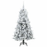Árbol de Navidad artificial con ramas articuladas Verde 150 cm 4