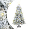 Árbol de Navidad artificial con ramas articuladas Verde 150 cm 2