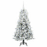 Árbol de Navidad artificial con ramas articuladas Verde 150 cm 3