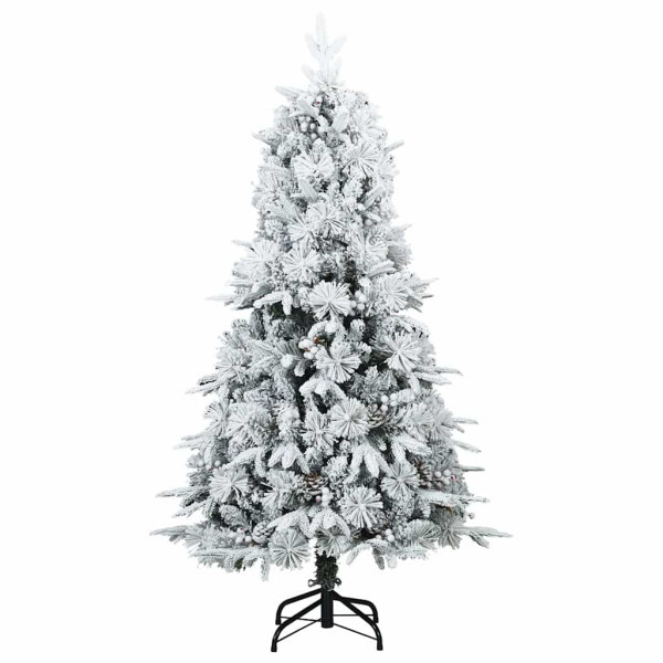Árbol de Navidad artificial con ramas articuladas Verde 150 cm M 5
