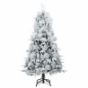 Árbol de Navidad artificial con ramas articuladas Verde 150 cm 5