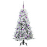 Árbol de Navidad artificial con ramas articuladas Verde 150 cm 3