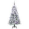 Árbol de Navidad artificial con ramas articuladas Verde 150 cm 4