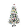 Árbol de Navidad artificial con ramas articuladas Verde 150 cm 3