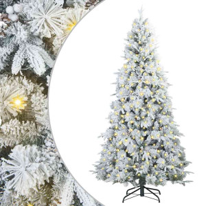 Árbol de Navidad artificial con ramas articuladas Verde 180 cm H