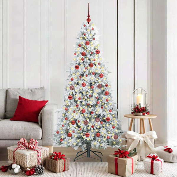 Árbol de Navidad artificial con ramas articuladas Verde 180 cm D