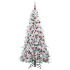 Árbol de Navidad artificial con ramas articuladas Verde 180 cm 4