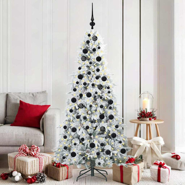 Árbol de Navidad artificial con ramas articuladas Verde 180 cm D