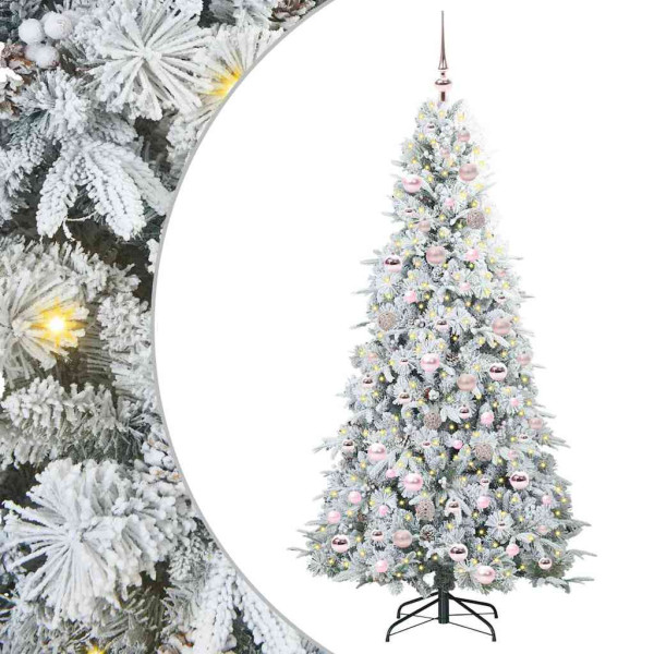 Árbol de Navidad artificial con ramas articuladas Verde 180 cm M 2