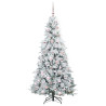 Árbol de Navidad artificial con ramas articuladas Verde 180 cm 4