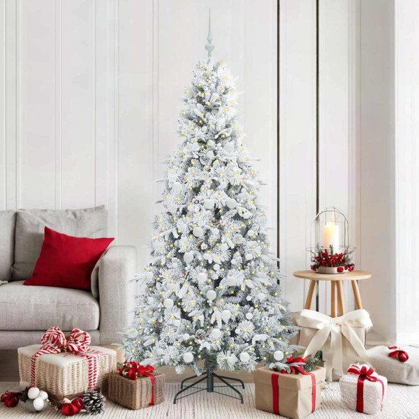 Árbol de Navidad artificial con ramas articuladas Verde 180 cm D