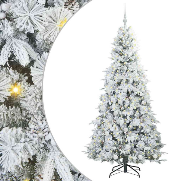 Árbol de Navidad artificial con ramas articuladas Verde 180 cm M 2
