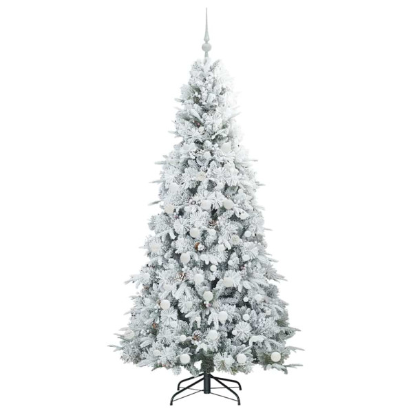 Árbol de Navidad artificial con ramas articuladas Verde 180 cm M 4