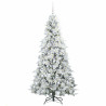 Árbol de Navidad artificial con ramas articuladas Verde 180 cm 3