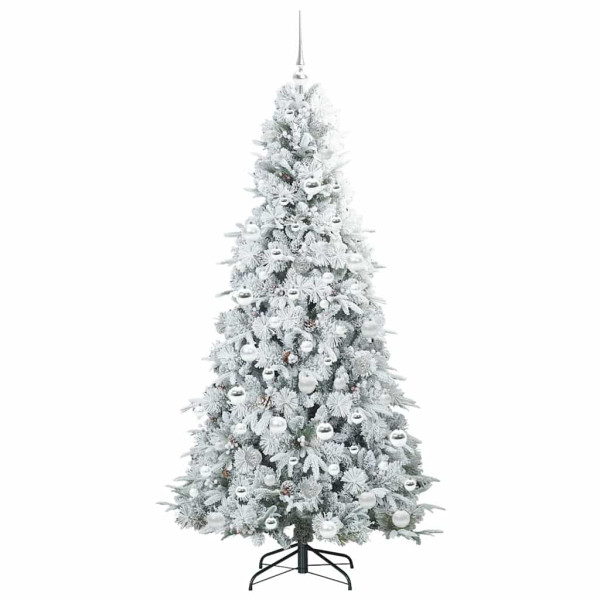 Árbol de Navidad artificial con ramas articuladas Verde 180 cm M 4