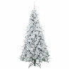 Árbol de Navidad artificial con ramas articuladas Verde 180 cm 4
