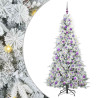 Árbol de Navidad artificial con ramas articuladas Verde 180 cm 2