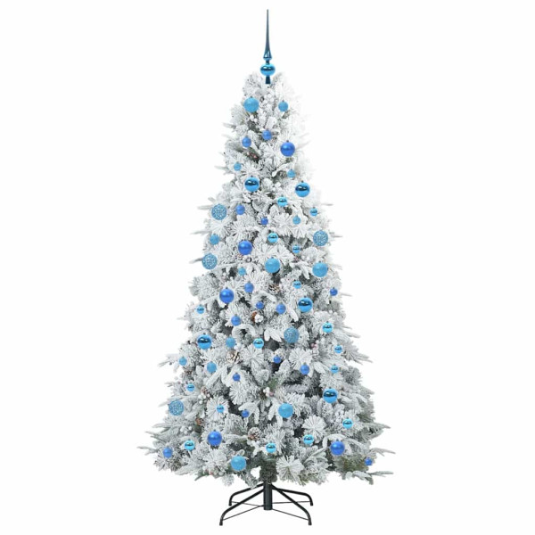 Árbol de Navidad artificial con ramas articuladas Verde 180 cm M 4