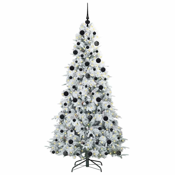 Árbol de Navidad artificial con ramas articuladas Verde 210 cm M 3