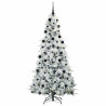 Árbol de Navidad artificial con ramas articuladas Verde 210 cm 3