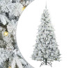 Árbol de Navidad artificial con ramas articuladas Verde 210 cm 2