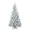 Árbol de Navidad artificial con ramas articuladas Verde 210 cm 4