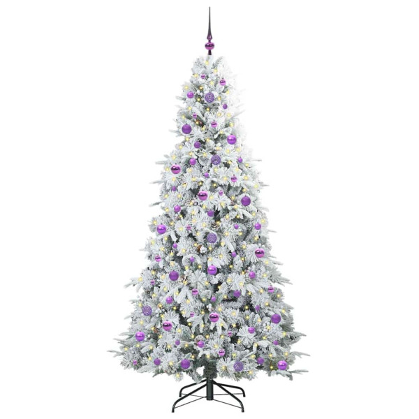 Árbol de Navidad artificial con ramas articuladas Verde 210 cm M 3