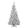 Árbol de Navidad artificial con ramas articuladas Verde 210 cm 3