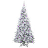 Árbol de Navidad artificial con ramas articuladas Verde 210 cm 4