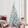 Árbol de Navidad artificial con ramas articuladas Verde 210 cm 1