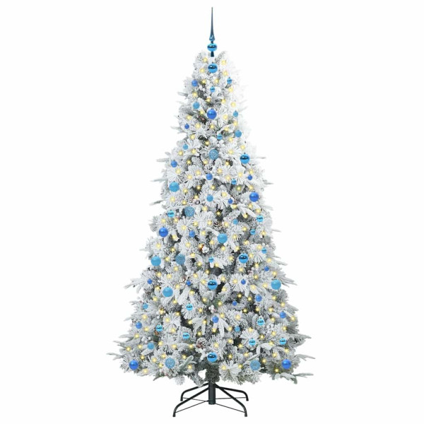 Árbol de Navidad artificial con ramas articuladas Verde 210 cm M 3