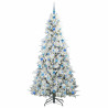 Árbol de Navidad artificial con ramas articuladas Verde 210 cm 3