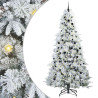 Árbol de Navidad artificial con ramas articuladas Verde 240 cm 2