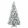 Árbol de Navidad artificial con ramas articuladas Verde 240 cm 3