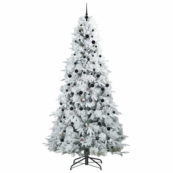 Árbol de Navidad artificial con ramas articuladas Verde 240 cm M 4