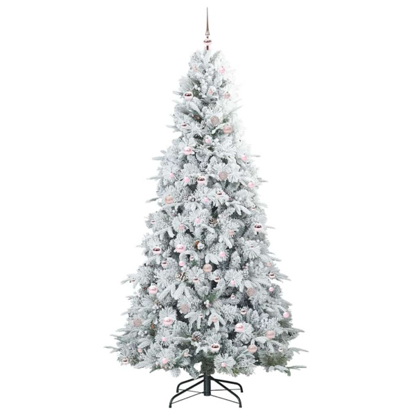 Árbol de Navidad artificial con ramas articuladas Verde 240 cm M 4