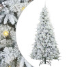 Árbol de Navidad artificial con ramas articuladas Verde 240 cm 2