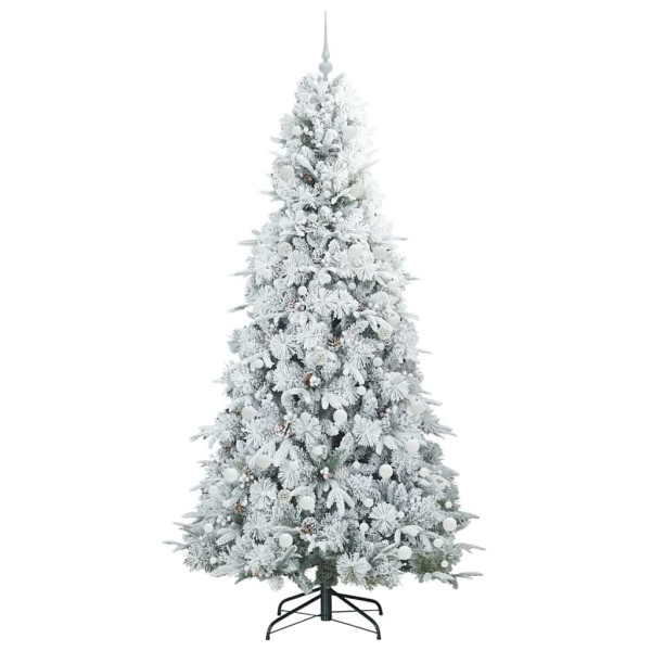 Árbol de Navidad artificial con ramas articuladas Verde 240 cm M 4