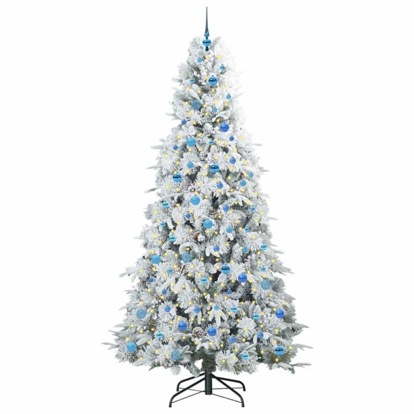 Árbol de Navidad artificial con ramas articuladas Verde 240 cm M 3