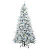 Árbol de Navidad artificial con ramas articuladas Verde 240 cm 3