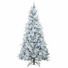 Árbol de Navidad artificial con ramas articuladas Verde 240 cm 4