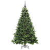 Árbol de Navidad artificial con 300 LED Verde 180 cm PE y PVC 3