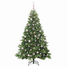 Árbol de Navidad artificial con 300 LED Verde 180 cm PE y PVC 3