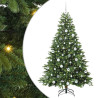Árbol de Navidad artificial con 300 LED Verde 180 cm PE y PVC 2
